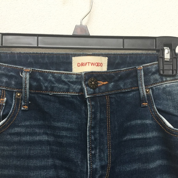 Driftwood Jackie Skinny Embroidered Mid Wash Skinny Jeans Size 31 - Picture 3 of 5